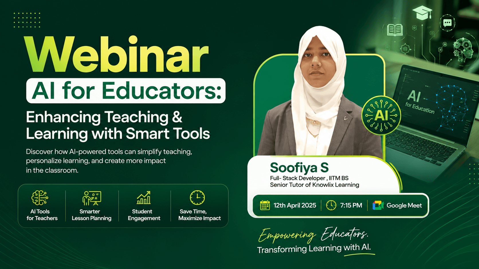 Empowering Educators with AI!